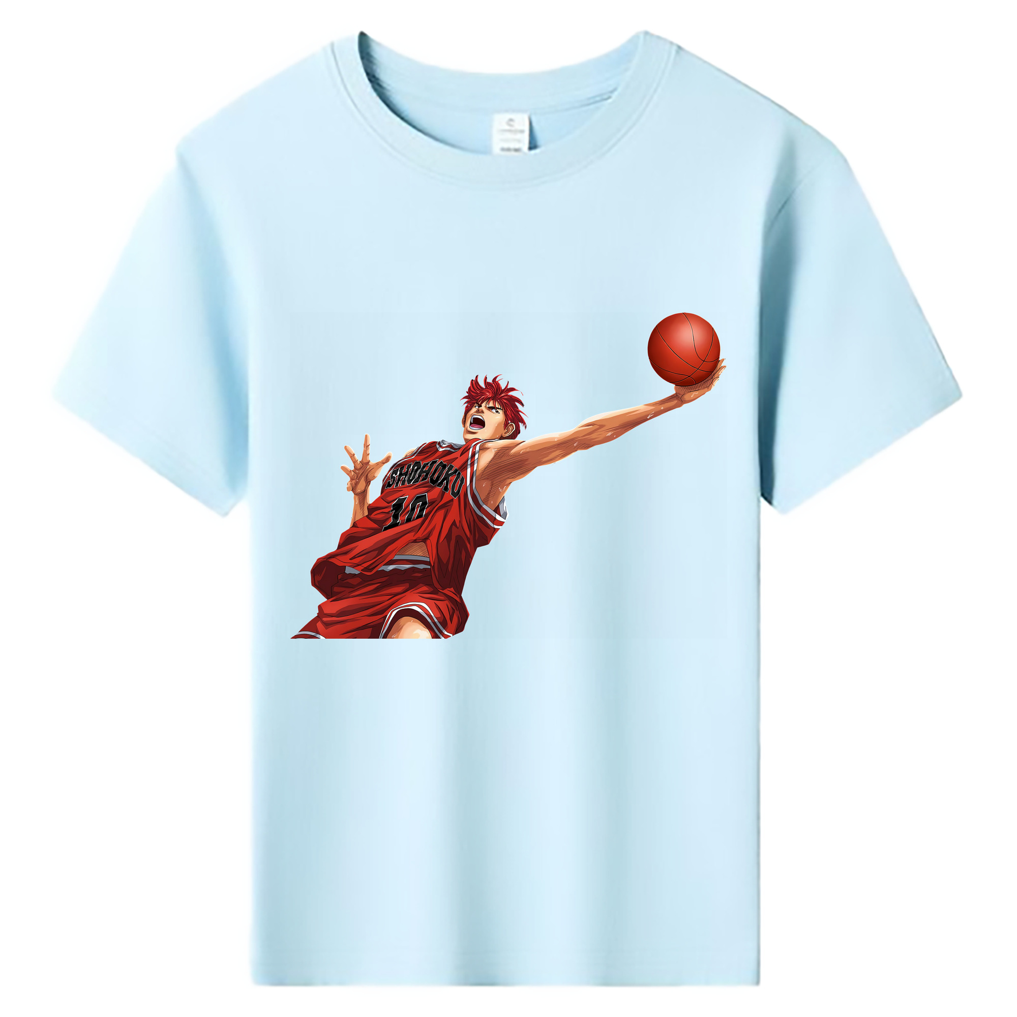 （画像用） SLAM DUNK／スラムダンク 綿100％キッズTシャツ（フロントプリント）